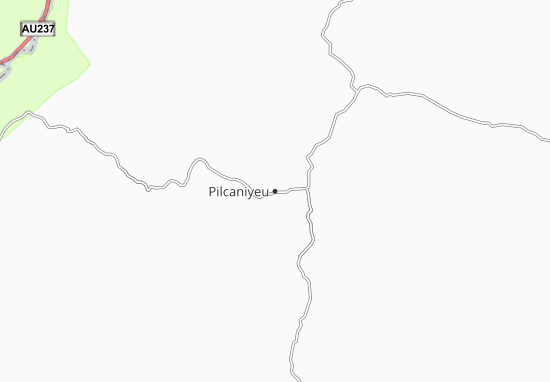 Kaart Plattegrond Pilcaniyeu