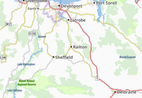 Railton Map