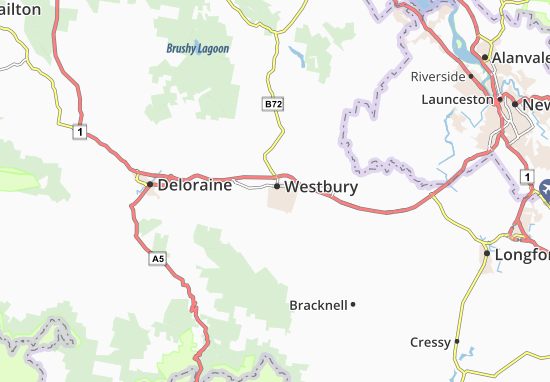 Westbury Map