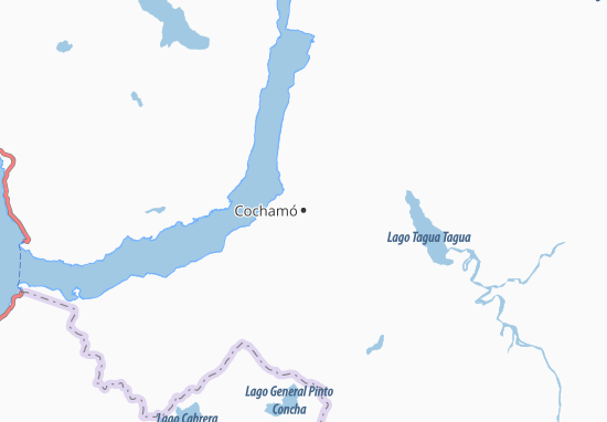 Karte Stadtplan Cochamó