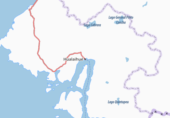 Mapa Hualaihué