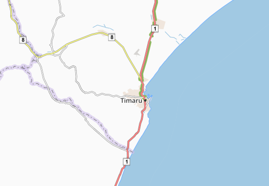 Timaru Map