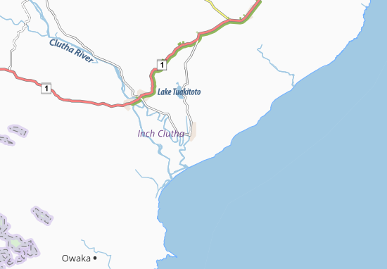 Kaitangata Map