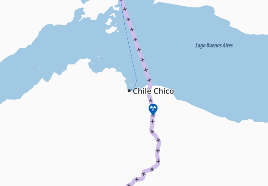 Carte-Plan Chile Chico