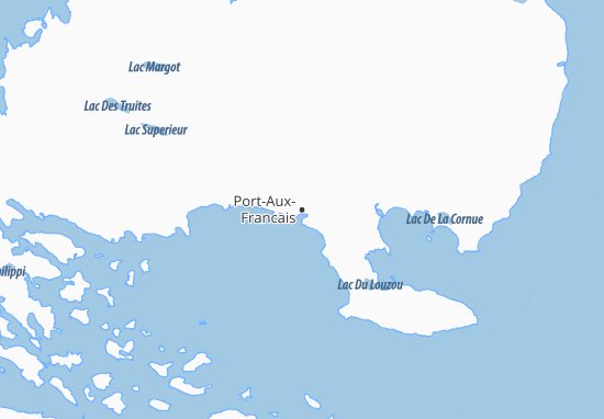 Mapa Port-Aux-Francais