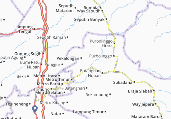 Raman Utara Map