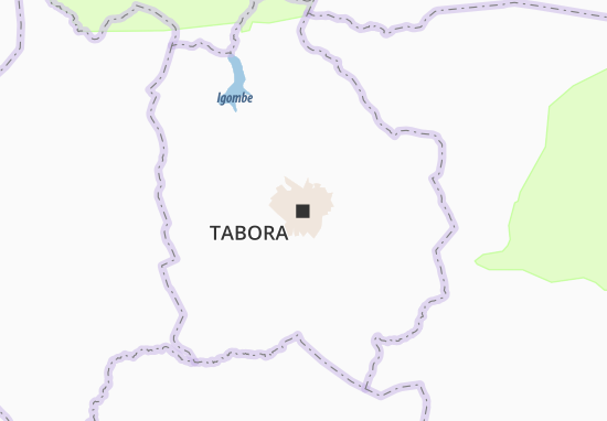 Kaart Plattegrond Tabora