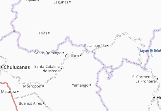Karte Stadtplan Chalaco