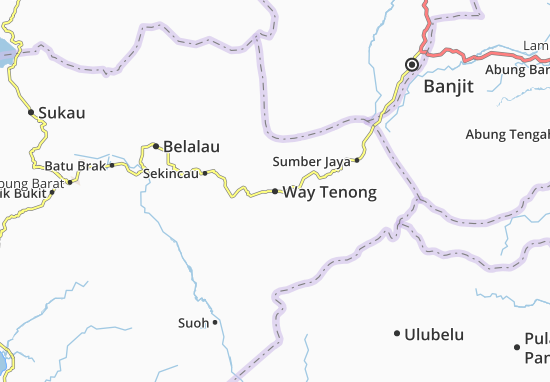 Way Tenong Map