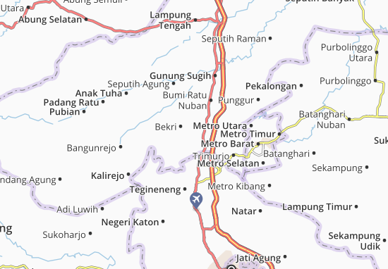 Bekri Map