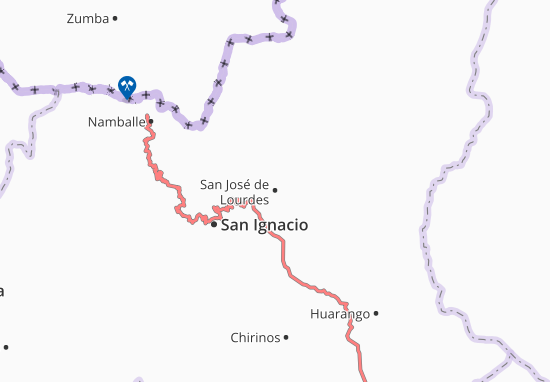 San José de Lourdes Map