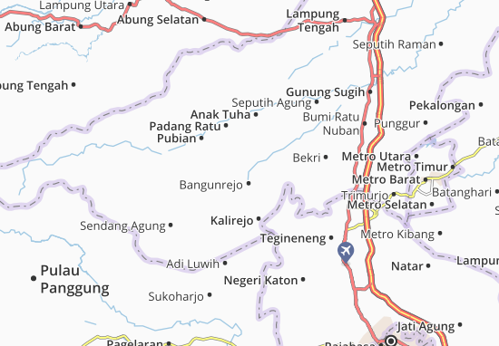 Bangunrejo Map