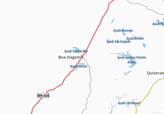 Karte Stadtplan Boa Viagem
