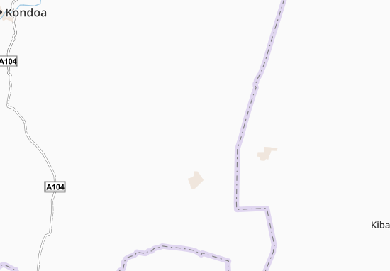 Karte Stadtplan Chandama