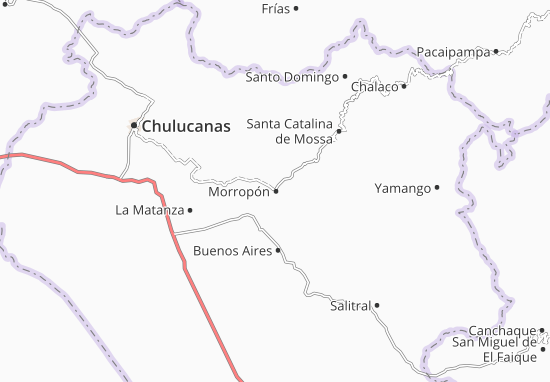 Morropón Map