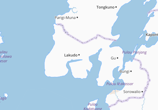 Lakudo Map