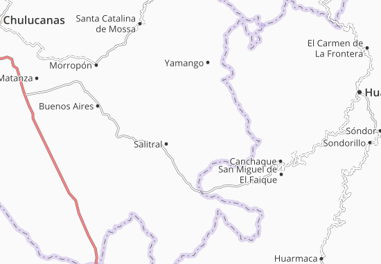 Karte Stadtplan San Juan de Bigote
