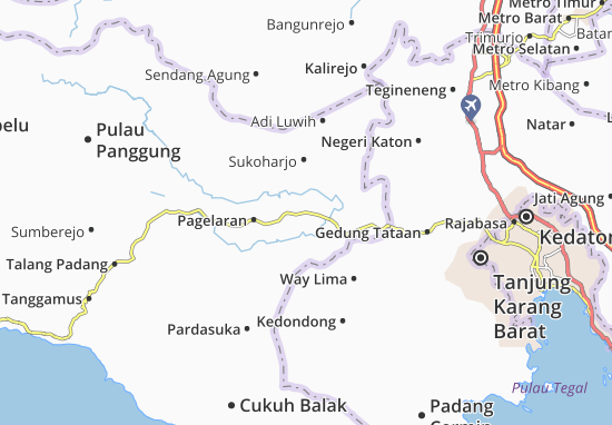 Pringsewu Map