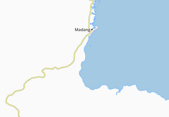 Karte Stadtplan Maraga Hook