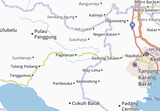 Pagelaran Map