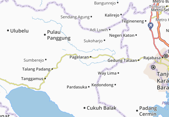 Mapa Pugung