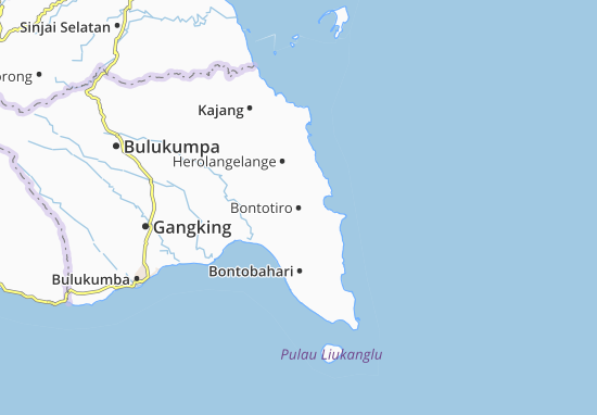 Mapa Bontotiro