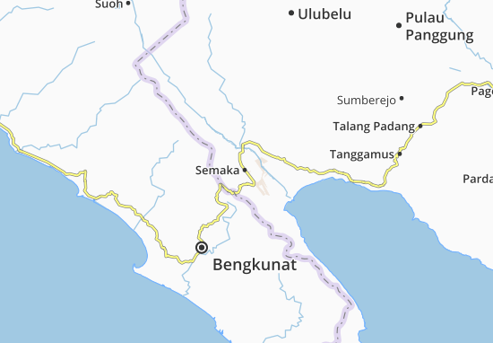 Kaart Plattegrond Semaka