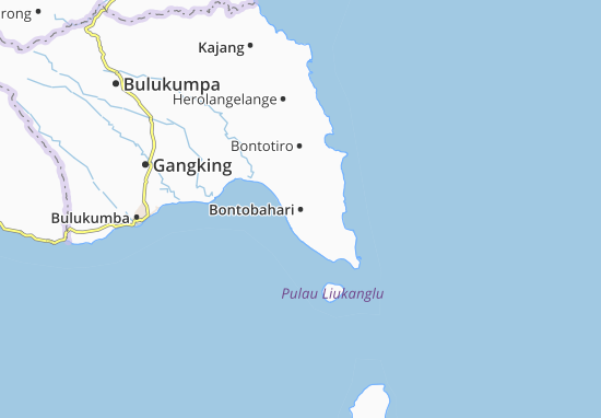 Karte Stadtplan Bontobahari