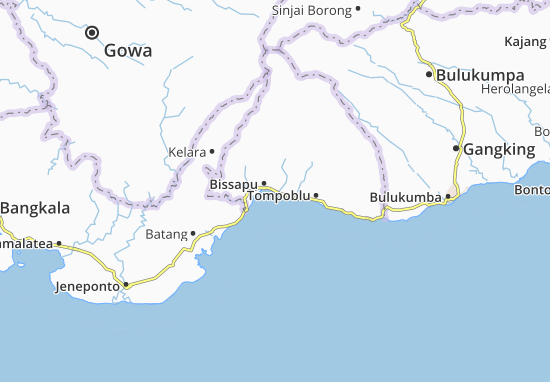 Bantaeng Map