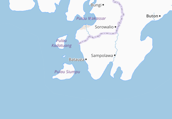 Kaart Plattegrond Batauga