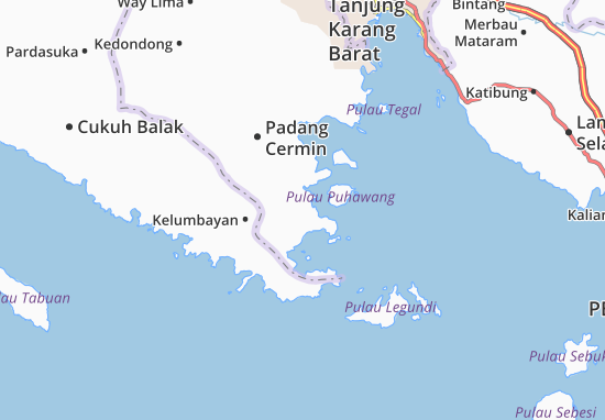 Karte Stadtplan Punduh Perdada