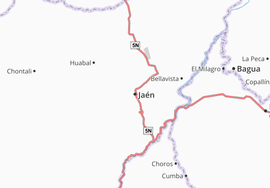 Jaén Map