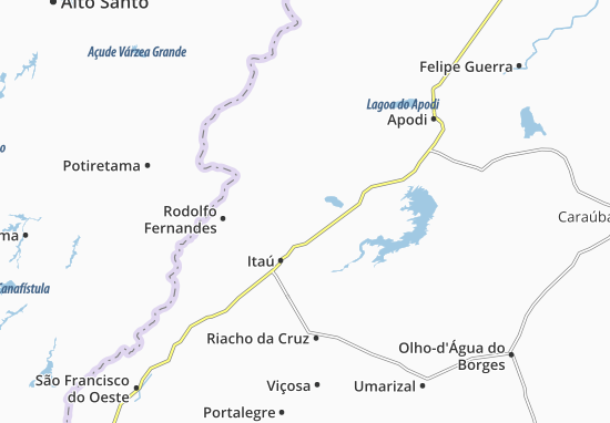 Severiano Melo Map