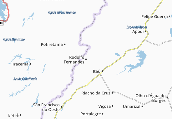 Mapa Rodolfo Fernandes