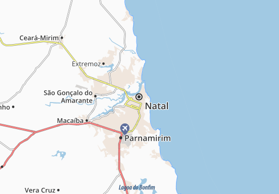 Kaart Plattegrond Natal