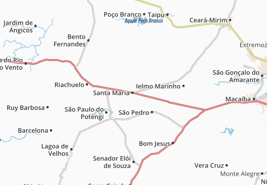 Carte-Plan Santa Maria