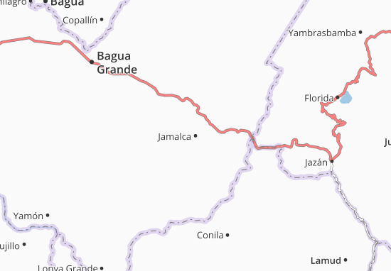 Kaart Plattegrond Jamalca