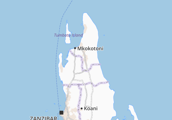 Karte Stadtplan Chaani