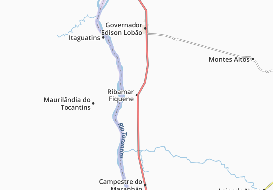 Ribamar Fiquene Map