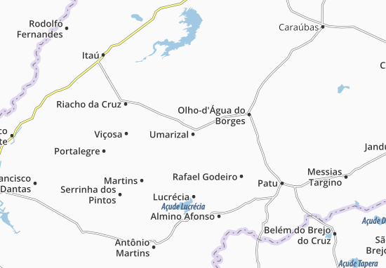 Karte Stadtplan Umarizal