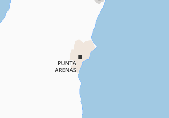 Karte Stadtplan Punta Arenas