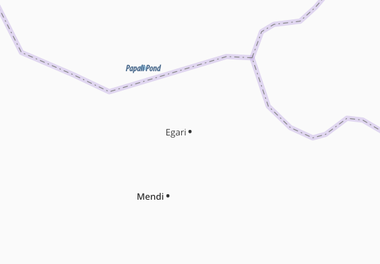 Mapa Egari