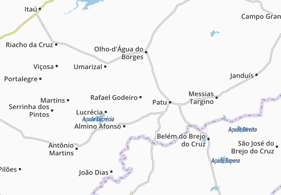 Karte Stadtplan Rafael Godeiro