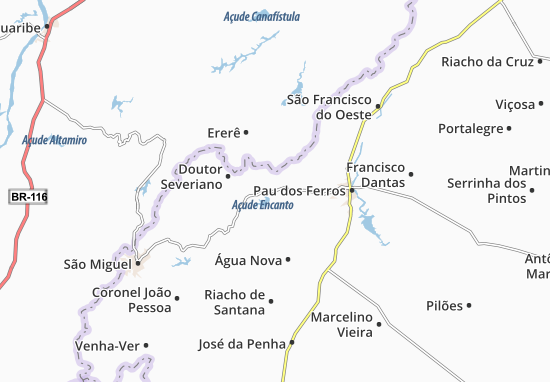 Kaart Plattegrond Encanto