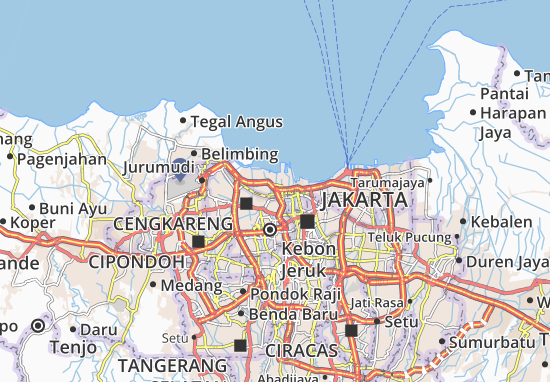 Karte Stadtplan Pejagalan