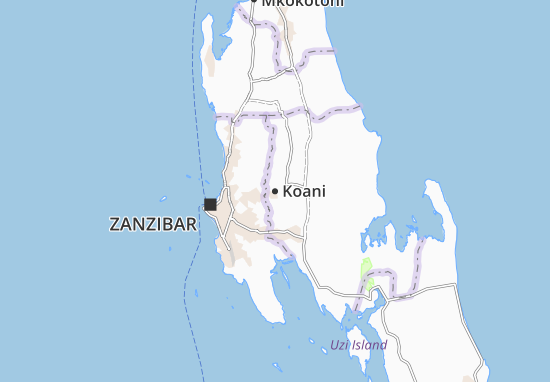 Karte Stadtplan Koani