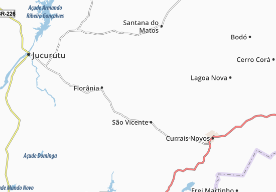 Tenente Laurentino Cruz Map