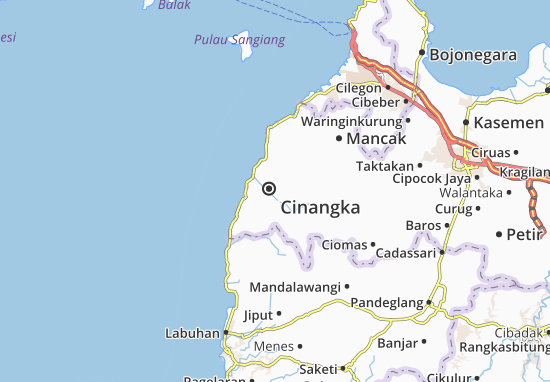 Cinangka Map