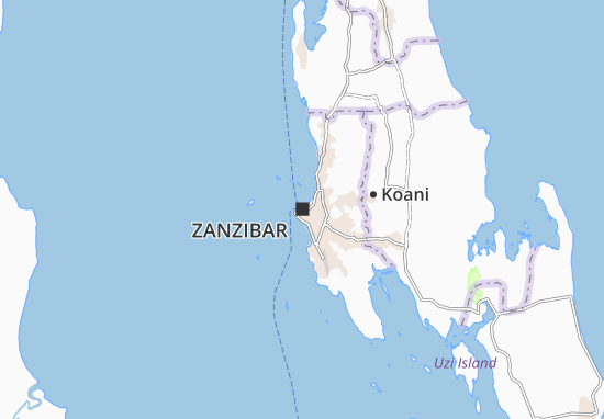 Zanzibar Map