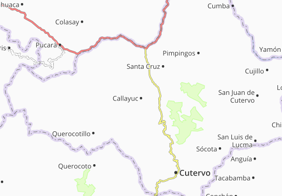Karte Stadtplan Callayuc